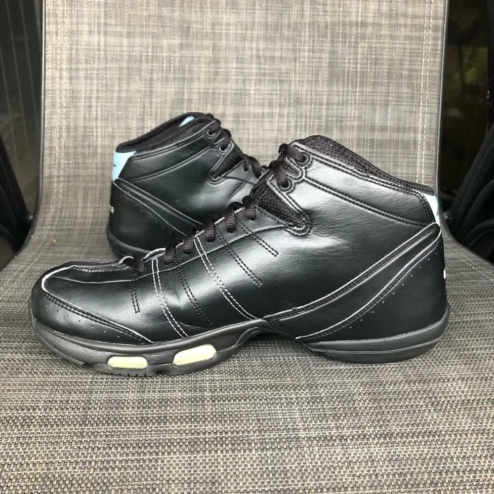 Nike Air Max Florentine Black/Blue Basketball High Shoes Women’s size 8